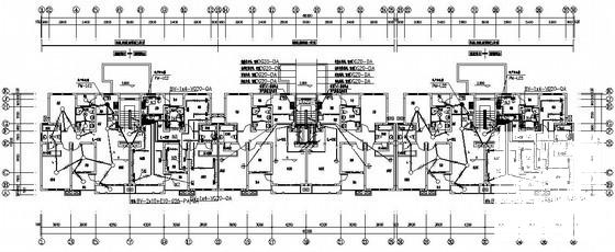 4层住宅楼电气CAD施工图纸（电气设计说明） - 1