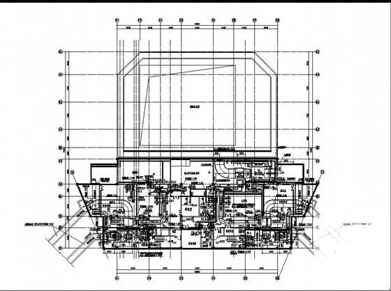 体育会馆暖通设计CAD施工图纸 - 2
