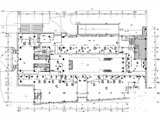 22层体育服务综合楼空调通风及防排烟系统设计CAD施工图纸（制冷机房设计风冷热泵机组） - 2