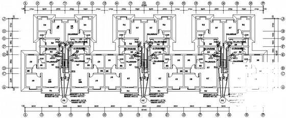 新建小区6层住宅楼电气CAD施工图纸 - 2