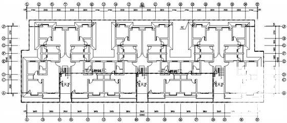 新建小区6层住宅楼电气CAD施工图纸 - 4