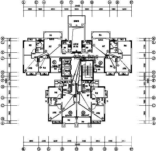 18层住宅楼强弱电系统CAD施工图纸（电气说明） - 3