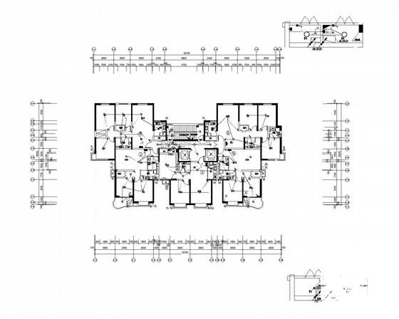 32层超高层住宅楼强弱电CAD施工图纸（电气设计说明） - 1