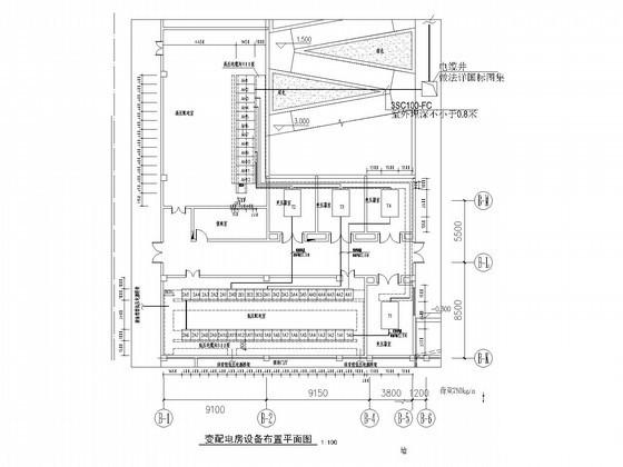 体育中心游泳馆强电系统CAD施工图纸（负荷计算及原理图） - 2