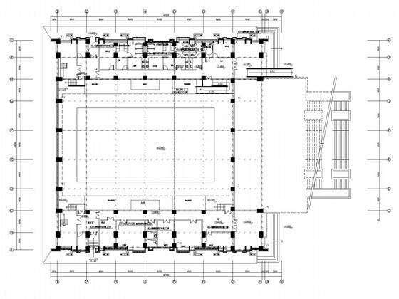2层小型综合体育馆强弱电系统CAD施工图纸 - 2