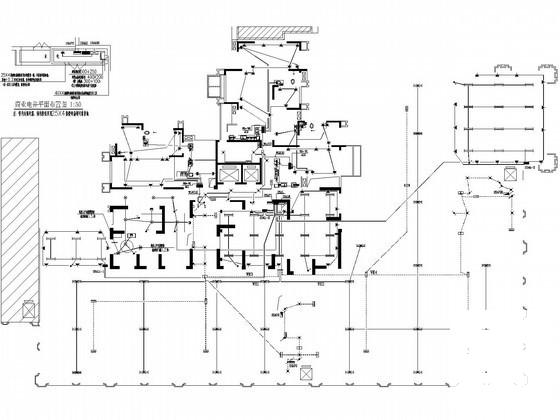七万平25层钢筋混凝土结构住宅楼强弱电CAD施工图纸（电气设计说明）(火灾自动报警) - 1