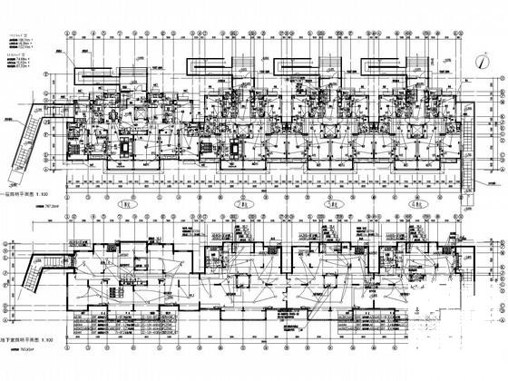 地上9层钢筋混凝土结构住宅楼强弱电CAD施工图纸（车库）(电气设计说明) - 1
