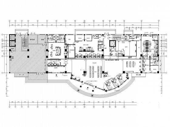 多层钢筋混凝土结构住宅楼强弱电CAD施工图纸（人防） - 2