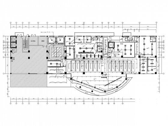 多层钢筋混凝土结构住宅楼强弱电CAD施工图纸（人防） - 3