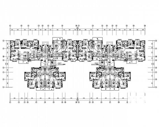 地上12层住宅楼强弱电CAD施工图纸（甲级设计院，含车库） - 1