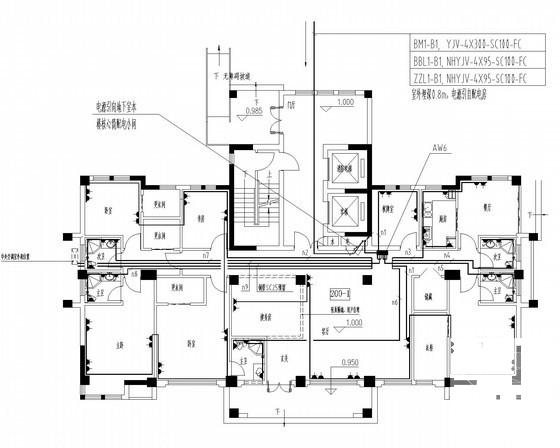 24层住宅楼电施施工图纸（甲级设计院，第二类防雷） - 5