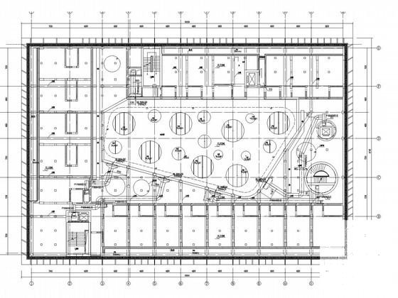 5层科研教育中心空调通风防排烟加压送风系统设计CAD施工图纸（机房图纸) - 2