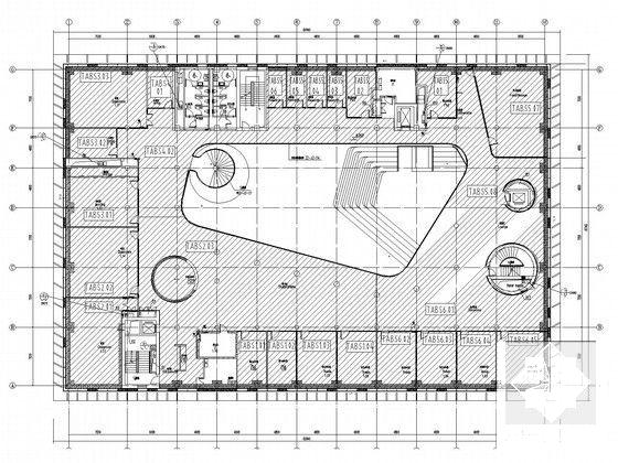 5层科研教育中心空调通风防排烟加压送风系统设计CAD施工图纸（机房图纸) - 5