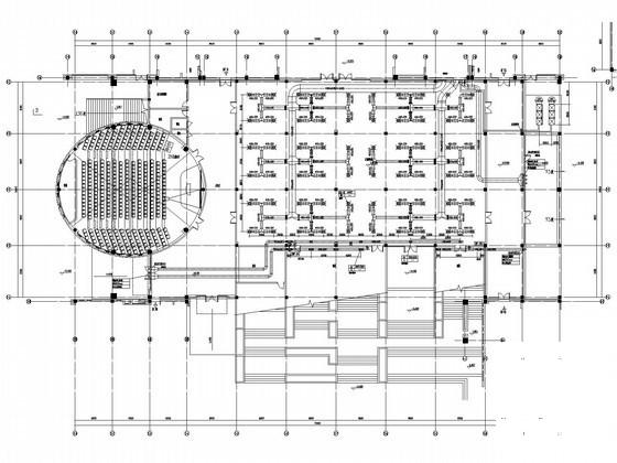 5层教育科技中心空调通风及防排烟系统设计CAD施工图纸（大院出品） - 1