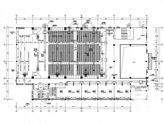 5层教育建筑空调通风系统设计CAD施工图纸（采暖设计） - 3