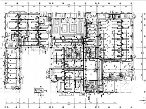 高层教育建筑空调通风及防排烟系统设计CAD施工图纸 - 1