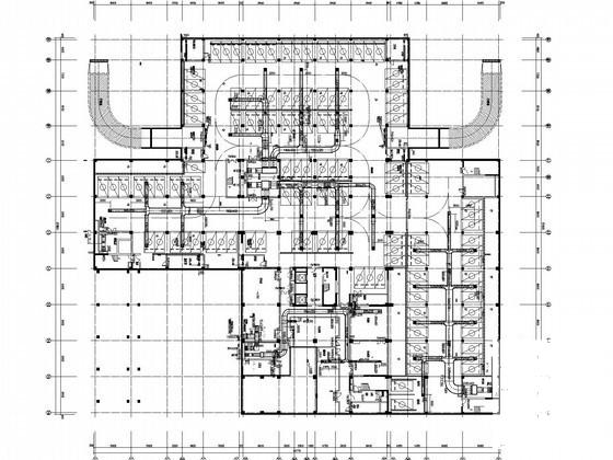 高层教育建筑空调通风及防排烟系统设计CAD施工图纸 - 3