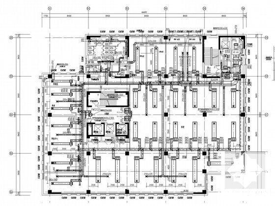 高层教育建筑空调通风及防排烟系统设计CAD施工图纸 - 4