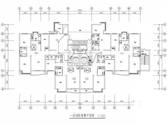 塔式高层钢筋混凝土结构住宅楼电气图纸（一类建筑，含人防） - 4