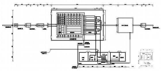 工业园水厂给排水工艺图纸(总平面布置图) - 1