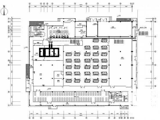 工业生产车间给排水管道CAD施工图纸（纯水系统冷却水系统）(压缩空气管) - 2