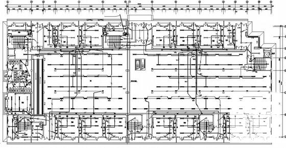 4层框架结构商场电气CAD施工图纸（高17米，二级负荷）(火灾自动报警) - 1