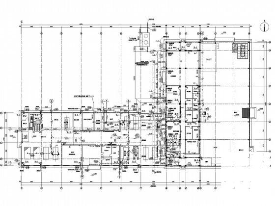 2层工业厂房水电暖改造CAD施工图纸 - 1