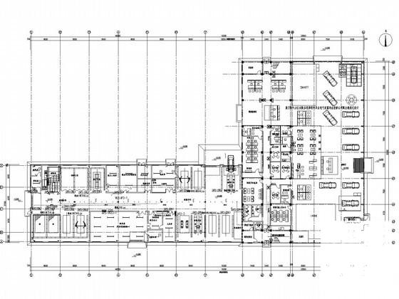 2层工业厂房水电暖改造CAD施工图纸 - 2