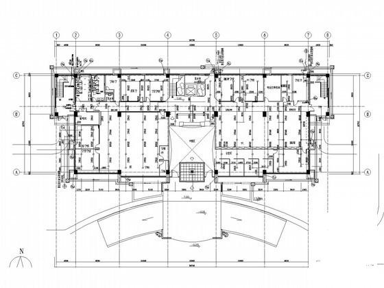 5层工业建筑消防及雨水系统CAD施工图纸 - 1