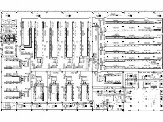 2层工业厂房空调通风设计CAD施工图纸(焓湿图) - 3