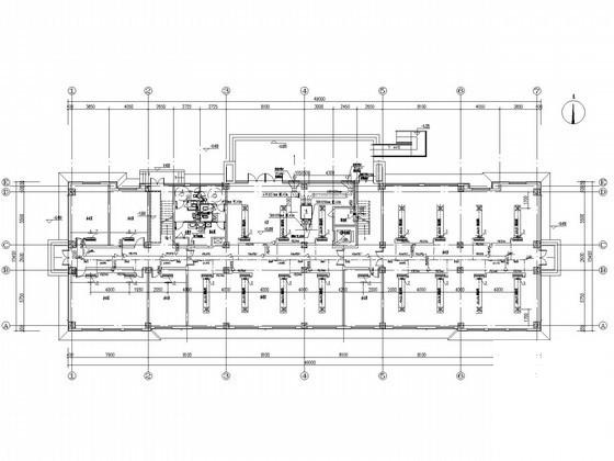 5层工业办公用楼空调及地暖系统设计CAD施工图纸 - 1