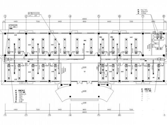 工业工厂及配套设施空调系统设计CAD施工图纸（地源热泵系统） - 1