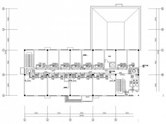 工业工厂及配套设施空调系统设计CAD施工图纸（地源热泵系统） - 4