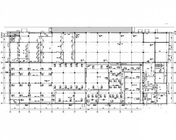 4层大型工业厂房空调通风及防排烟系统设计CAD施工图纸（洁净空调） - 2