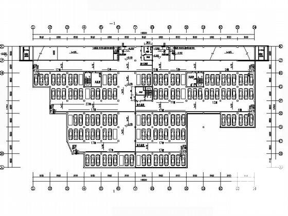办公楼地下车库建筑设计方案设计CAD图纸(汽车坡道) - 3