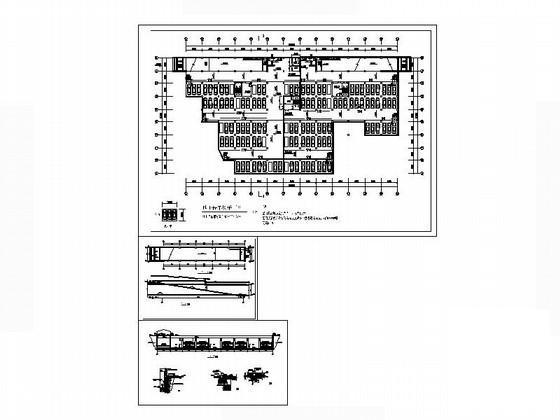 办公楼地下车库建筑设计方案设计CAD图纸(汽车坡道) - 4