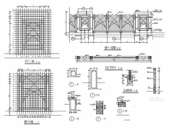 湖畔生态豪宅售楼处园林设计CAD施工图纸(给排水平面图) - 2