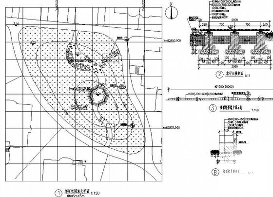 地中海风格小区组团绿地园林景观工程CAD施工图纸 - 3