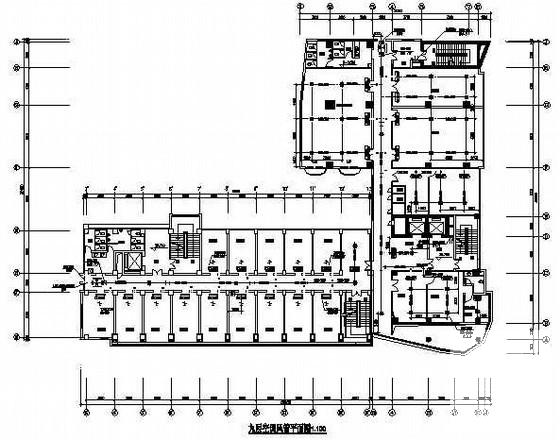 15层办公楼冰畜冷空调CAD图纸 - 4