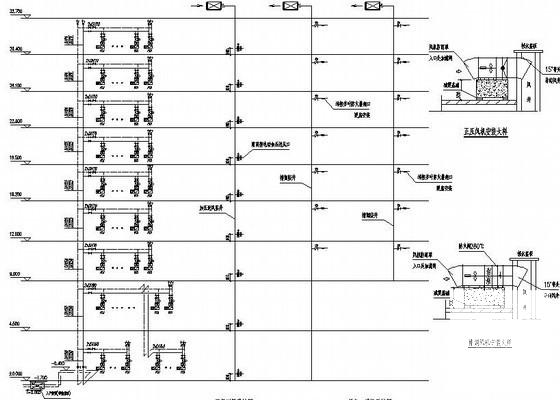 9层办公楼暖通CAD施工图纸(中央空调系统) - 3