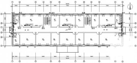 光伏材料公司办公楼宿舍楼综合楼水暖CAD图纸 - 2