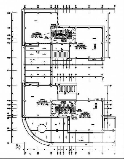 办公楼防排烟设计CAD施工图纸 - 2