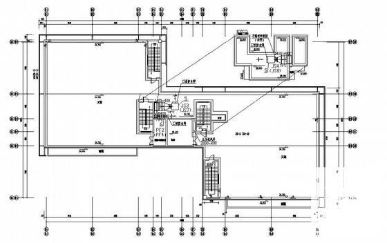 办公楼防排烟设计CAD施工图纸 - 3
