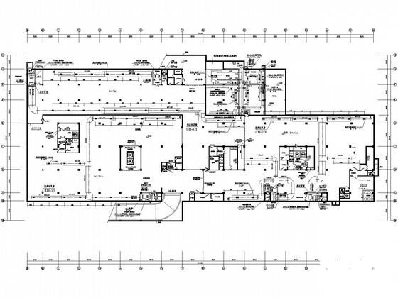 9层市政办公楼空调通风设计CAD施工图纸 - 1