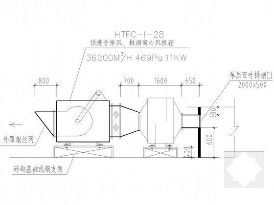 9层市政办公楼空调通风设计CAD施工图纸 - 5