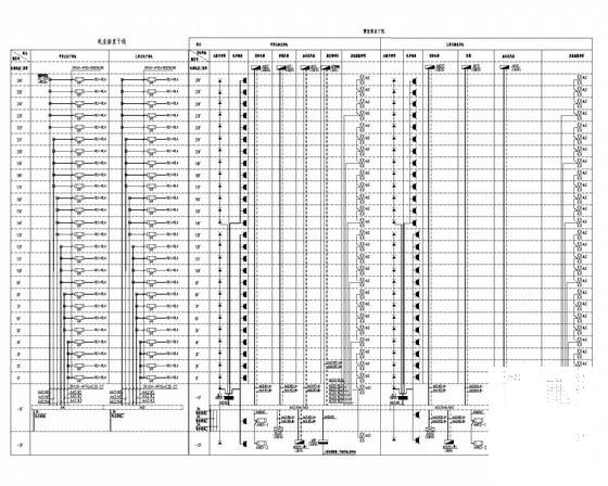 26层钢筋混凝土结构住宅楼强弱电CAD施工图纸（人防）(自动报警系统图) - 2