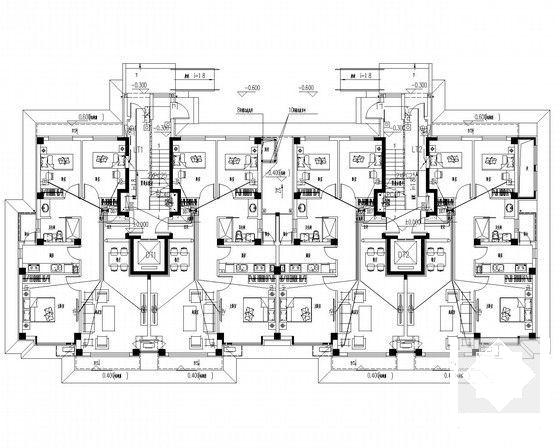 11层住宅楼强弱电CAD施工图纸（第三类防雷）(电气设计说明) - 5