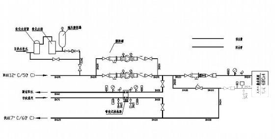 3层小型办公楼空调设计CAD施工图纸(系统原理图) - 3