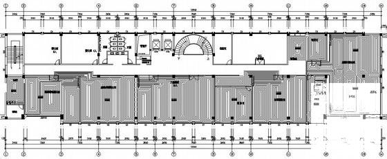 5层小型办公楼空调设计CAD施工图纸 - 3