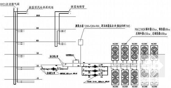 5层小型办公楼空调设计CAD施工图纸 - 4